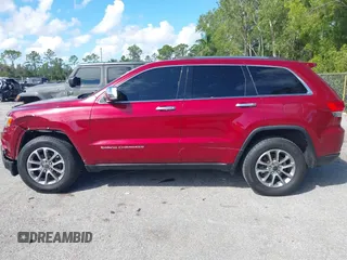 2014 Jeep Grand Cherokee Limited z VIN 1C4RJFBG4EC447633, wystawiony jako IAAI lot #41688829 z przebiegiem 109 472 mil mil oraz . Historia ofert i sprzedaży dostępna na DreamBid. Obrazek 14.