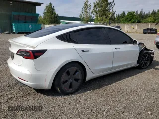 2023 Tesla Model 3 с VIN 5YJ3E1EA2PF552214, выставлен на аукционе Copart как лот 56596875 с пробегом 38 356 миль миль и Списание • Salvage title. История ставок и продаж доступна на DreamBid. Изображение 3.