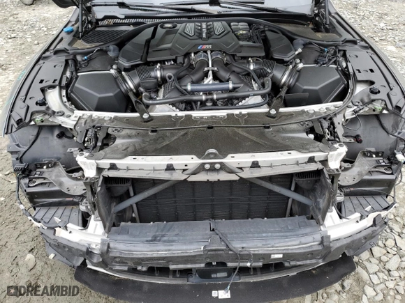 2020 BMW M8 with VIN WBSAE0C08LCE17639, listed as a Copart auction lot 54253224 with NaN miles and Salvage Title. Bid and sale history available at carsss.com. Image 11.