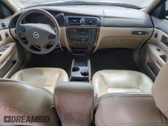2001 Mercury Sable LS Premium with VIN 1MEHM55S51A604989, listed as a Copart auction lot 57890935 with 113,793 mi miles and Salvage title. Bid and sale history available at DreamBid. Image 8.