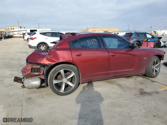 2014 Dodge Charger RT 100th Anniversary with VIN 2C3CDXCT3EH232132, listed as a Copart auction lot 45326824 with 0 mi miles and Salvage Title. Bid and sale history available at carsss.com. Image 3.