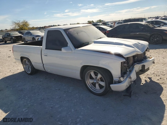 1991 GMC 1500 Pickups with VIN 1GTDC14K3MZ531799, listed as a Copart auction lot 81327474 with NaN miles and Salvage Title. Bid and sale history available at carsss.com. Image 4.