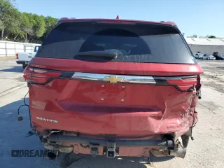 2022 Chevrolet Traverse LT Cloth with VIN 1GNERGKW7NJ145521, listed as a Copart auction lot 56383565 with 37,888 mi miles and Salvage title. Bid and sale history available at DreamBid. Image 6.