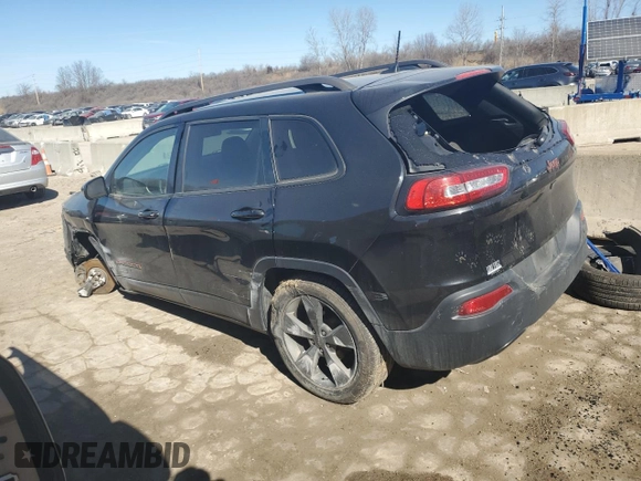 2016 Jeep Cherokee 75th Anniversary with VIN 1C4PJLCB8GW290800, listed as a Copart auction lot 47258265 with 138,571 mi miles and Salvage Title. Bid and sale history available at carsss.com. Image 2.