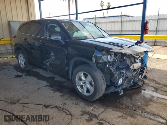 2023 Toyota Highlander L z VIN 5TDKDRAHXPS039806, wystawiony jako Copart lot #55960845 z przebiegiem 33 971 mil mil oraz Nie do naprawy • Non repairable. Historia ofert i sprzedaży dostępna na DreamBid. Obrazek 4.