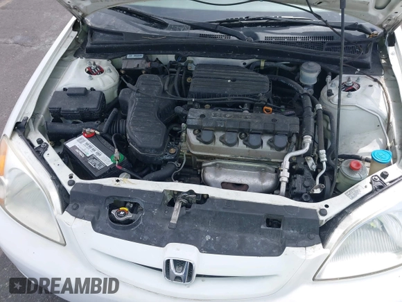 2003 Honda Civic LX with VIN 1HGEM22533L014882, listed as a IAAI auction lot 42043143 with 1 mi miles. Bid and sale history available at carsss.com. Image 10.