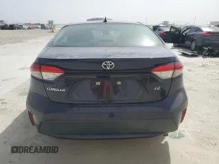 2022 Toyota Corolla LE with VIN 5YFEPMAE7NP301915, listed as a Copart auction lot 48416235 with 86,985 mi miles and Salvage Title. Bid and sale history available at carsss.com. Image 6.