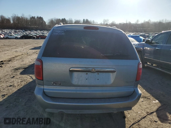 2006 Chrysler Town & Country LWB Touring with VIN 2A4GP54L76R807748, listed as a Copart auction lot 83961394 with 0 mi miles and Salvage Title. Bid and sale history available at carsss.com. Image 6.