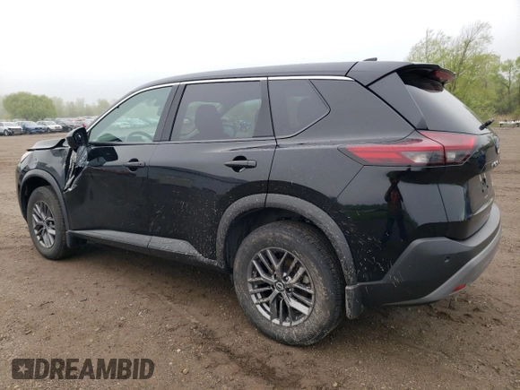 2023 Nissan Rogue S with VIN 5N1BT3AB2PC745774, listed as a Copart auction lot 56167075 with 22,710 mi miles and Salvage title. Bid and sale history available at DreamBid. Image 2.