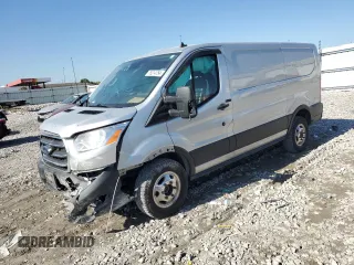 2020 Ford Transit Cargo z VIN 1FTBW2YG4LKB69516, wystawiony jako Copart lot #75314754 z przebiegiem 124 398 mil mil oraz Szkoda całkowita • Salvage title. Historia ofert i sprzedaży dostępna na DreamBid. Obrazek 1.