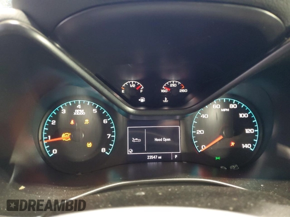 2021 Chevrolet Colorado 4WD Work Truck with VIN 1GCGTBEN5M1232938, listed as a Copart auction lot 46989995 with 23,547 mi miles and Salvage title. Bid and sale history available at DreamBid. Image 9.