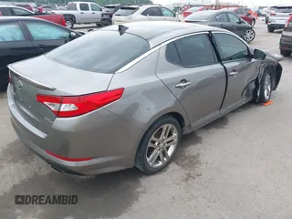 2013 Kia Optima SX with VIN 5XXGR4A62DG105805, listed as a IAAI auction lot 42492169 with 134,908 mi miles and . Bid and sale history available at DreamBid. Image 4.