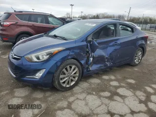 2016 Hyundai Elantra SE z VIN 5NPDH4AE4GH681241, wystawiony jako Copart lot #51057855 z przebiegiem 85 559 mil mil oraz Szkoda całkowita • Salvage title. Historia ofert i sprzedaży dostępna na DreamBid. Obrazek 1.