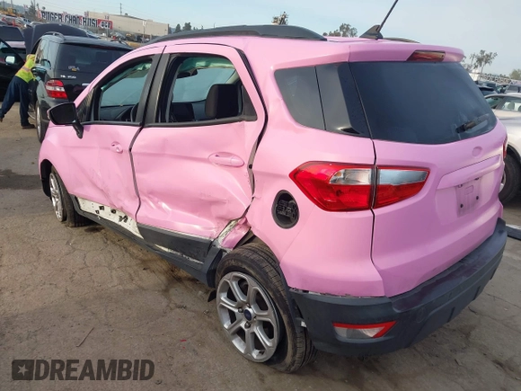 2018 Ford EcoSport SE with VIN MAJ3P1TE1JC247880, listed as a IAAI auction lot 41934171 with 80,627 mi miles. Bid and sale history available at carsss.com. Image 3.