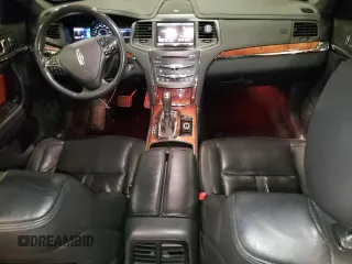 2014 Lincoln MKS with VIN 1LNHL9DK3EG611354, listed as a Copart auction lot 49008525 with 114,232 mi miles and Salvage Title. Bid and sale history available at carsss.com. Image 8.