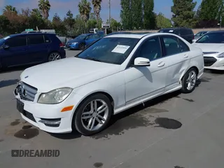 2013 Mercedes-Benz C 250 Sport with VIN WDDGF4HB7DR291503, listed as a IAAI auction lot 42132021 with 118,289 mi miles and . Bid and sale history available at carsss.com. Image 2.
