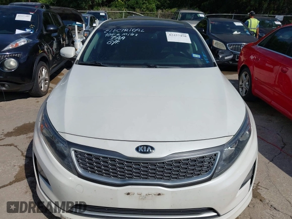 2015 Kia Optima EX with VIN KNAGN4AD6F5091809, listed as a IAAI auction lot 42257458 with 104,819 mi miles and . Bid and sale history available at DreamBid. Image 6.