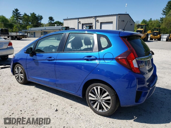 2015 Honda Fit EX-L z VIN 3HGGK5H89FM760581, wystawiony jako Copart lot #56134155 z przebiegiem 69 236 mil mil oraz Czysty tytuł • Clean title. Historia ofert i sprzedaży dostępna na DreamBid. Obrazek 2.