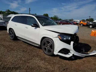 2022 Mercedes-Benz GLS with VIN 4JGFF5KE6NA604308, listed as a Copart auction lot 59585654 with 36,369 mi miles and Salvage Title. Bid and sale history available at carsss.com. Image 4.