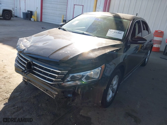 2017 Volkswagen Passat 1.8T S with VIN 1VWAT7A34HC006548, listed as a IAAI auction lot 41741466 with 110,330 mi miles. Bid and sale history available at carsss.com. Image 2.