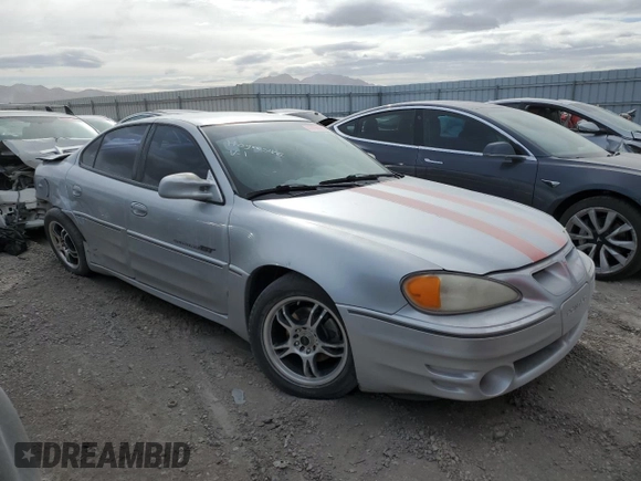 2001 Pontiac Grand Am GT with VIN 1G2NW52EX1C178299, listed as a Copart auction lot 41896665 with 0 mi miles and Salvage Title. Bid and sale history available at carsss.com. Image 4.