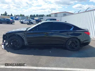 2014 Infiniti Q50 Hybrid Premium with VIN JN1AV7AP8EM691436, listed as a IAAI auction lot 42138263 with 93,253 mi miles and . Bid and sale history available at DreamBid. Image 15.