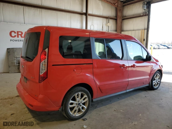 2016 Ford Transit Connect Wagon XLT with VIN NM0GE9F75G1236203, listed as a Copart auction lot 42590575 with 175,950 mi miles and Clean Title. Bid and sale history available at carsss.com. Image 3.
