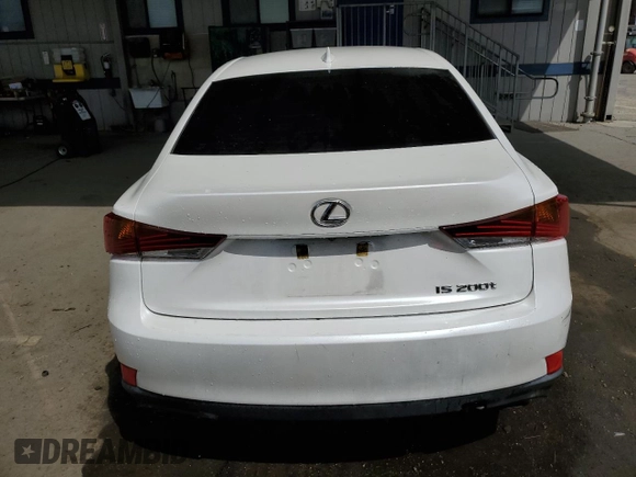 2017 Lexus IS 200t with VIN JTHBA1D26H5059736, listed as a Copart auction lot 52641675 with 120,602 mi miles and Salvage title. Bid and sale history available at DreamBid. Image 6.