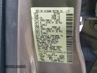 2004 Nissan Xterra XE z VIN 5N1ED28Y54C634016, wystawiony jako IAAI lot #42316911 z przebiegiem 155 692 mil mil oraz . Historia ofert i sprzedaży dostępna na DreamBid. Obrazek 9.