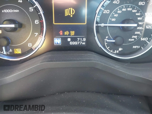 2021 Subaru Ascent Limited with VIN 4S4WMALD3M3446162, listed as a IAAI auction lot 41676933 with 69,977 mi miles. Bid and sale history available at carsss.com. Image 7.