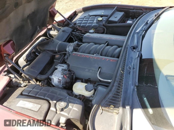 2003 Chevrolet Corvette with VIN 1G1YY32G635115712, listed as a Copart auction lot 74316274 with 99,890 mi miles and Salvage Title. Bid and sale history available at carsss.com. Image 11.