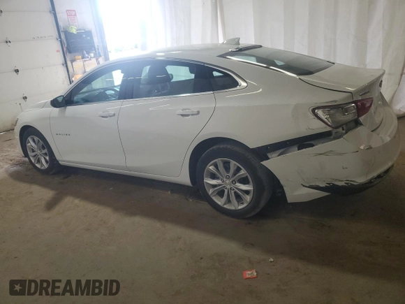 2025 Chevrolet Malibu LT with VIN 1G1ZD5ST2SF146411, listed as a Copart auction lot 54941745 with 7,210 mi miles and Clean Title. Bid and sale history available at DreamBid. Image 2.