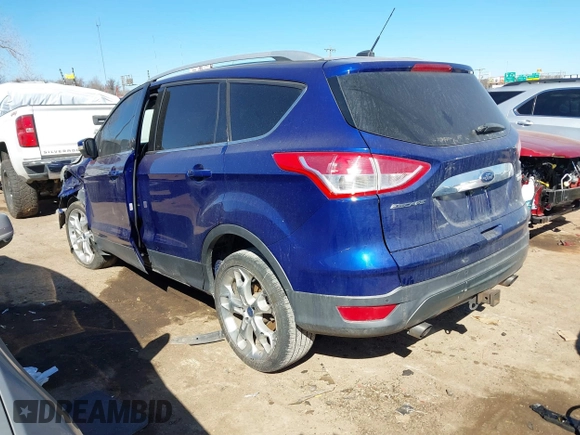 2016 Ford Escape Titanium with VIN 1FMCU0J95GUC41632, listed as a IAAI auction lot 41692040 with 144,834 mi miles. Bid and sale history available at carsss.com. Image 3.