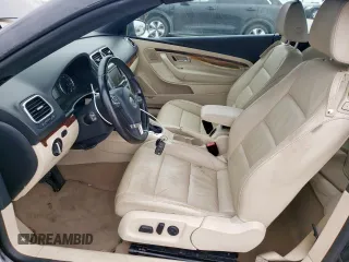 2012 Volkswagen Eos Lux with VIN WVWFW7AH7CV006018, listed as a Copart auction lot 53694855 with 78,502 mi miles and Salvage Title. Bid and sale history available at DreamBid. Image 7.