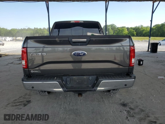 2017 Ford F-150 XL with VIN 1FTFW1EFXHFC51080, listed as a Copart auction lot 56466455 with 87,235 mi miles and Salvage title. Bid and sale history available at DreamBid. Image 6.