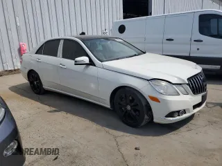 2010 Mercedes-Benz E-Class E 550 Luxury with VIN WDDHF9ABXAA138877, listed as a Copart auction lot 59443674 with 194,875 mi miles and Salvage Title. Bid and sale history available at carsss.com. Image 4.