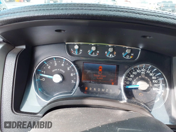 2014 Ford F-150 XL with VIN 1FTFW1CF9EKF32387, listed as a IAAI auction lot 41640625 with 231,557 mi miles and . Bid and sale history available at DreamBid. Image 7.