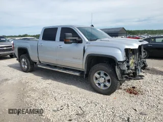 2018 GMC Sierra 2500HD Denali with VIN 1GT12SEY8JF130728, listed as a Copart auction lot 57078714 with 167,374 mi miles and Salvage Title. Bid and sale history available at carsss.com. Image 4.