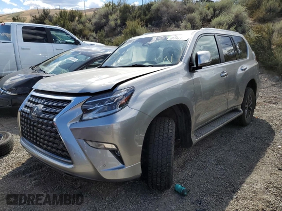2020 Lexus GX with VIN JTJAM7BX7L5242977, listed as a Copart auction lot 60740382 with 23,757 mi miles. Bid and sale history available at carsss.com. Image 2.