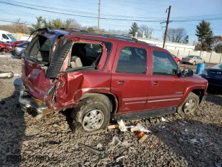 2002 Chevrolet Tahoe LT with VIN 1GNEK13Z32J229826, listed as a Copart auction lot 86582644 with 0 mi miles and Salvage Title. Bid and sale history available at carsss.com. Image 3.