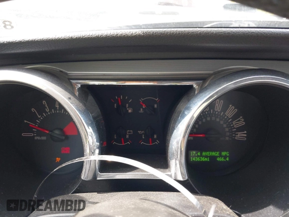 2008 Ford Mustang GT Deluxe with VIN 1ZVHT82H685173559, listed as a IAAI auction lot 42070328 with 143,636 mi miles and . Bid and sale history available at carsss.com. Image 7.