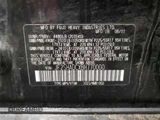 2011 Subaru Forester X Premium с VIN JF2SHADCXBH770000, выставлен на аукционе Copart как лот 49427295 с пробегом 198 728 миль миль и Списание • Salvage title. История ставок и продаж доступна на DreamBid. Изображение 16.