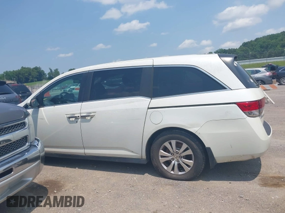 2014 Honda Odyssey EX-L z VIN 5FNRL5H66EB049572, wystawiony jako IAAI lot #42393201 z przebiegiem 145 793 mil mil oraz . Historia ofert i sprzedaży dostępna na DreamBid. Obrazek 14.