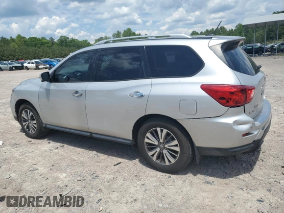 2017 Nissan Pathfinder SL with VIN 5N1DR2MN7HC650880, listed as a Copart auction lot 56006025 with 74,945 mi miles and Salvage title. Bid and sale history available at DreamBid. Image 2.