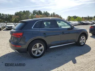 2019 Audi Q5 Premium Plus z VIN WA1BNAFY7K2084462, wystawiony jako Copart lot #55134235 z przebiegiem 80 145 mil mil oraz Szkody całkowita. Historia ofert i sprzedaży dostępna na DreamBid. Obrazek 3.