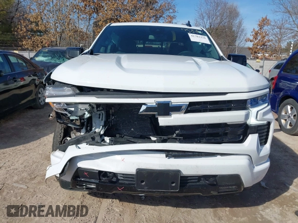 2024 Chevrolet Silverado 1500 RST with VIN 2GCUDEED4R1211055, listed as a IAAI auction lot 41783226 with 17,172 mi miles. Bid and sale history available at carsss.com. Image 6.