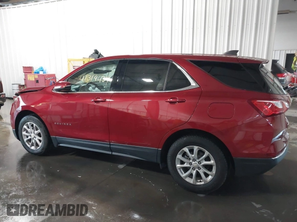 2019 Chevrolet Equinox LT with VIN 3GNAXKEV8KS668387, listed as a IAAI auction lot 41319434 with 60,449 mi miles and . Bid and sale history available at carsss.com. Image 14.