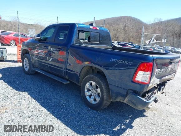 2020 Ram 1500 Big Horn with VIN 1C6SRFBTXLN415091, listed as a IAAI auction lot 41822735 with 108,807 mi miles. Bid and sale history available at carsss.com. Image 3.