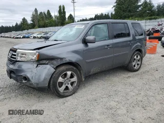 2012 Honda Pilot EX-L with VIN 5FNYF4H57CB063515, listed as a Copart auction lot 64484895 with 102,455 mi miles and Salvage title. Bid and sale history available at DreamBid. Image 1.