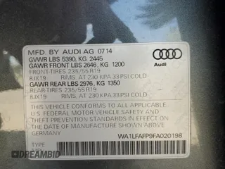 2015 Audi Q5 Premium Plus with VIN WA1LFAFP9FA020198, listed as a Copart auction lot 51111435 with 100,348 mi miles and Clean Title. Bid and sale history available at carsss.com. Image 13.